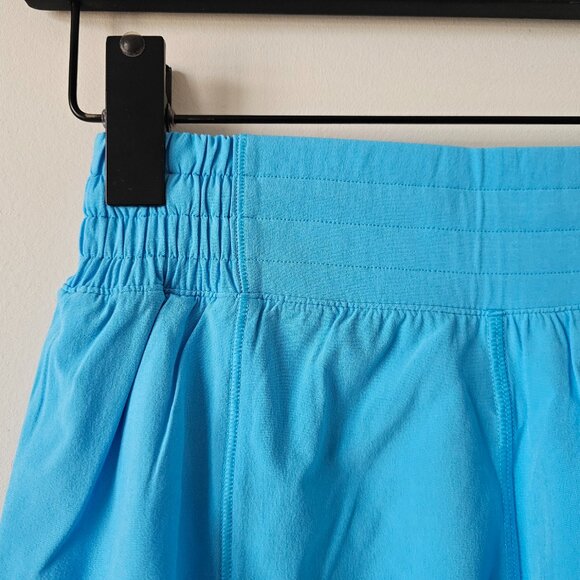 NWT LULULEMON KYBL Blue Hotty Hot High Rise Short 4" Lined Size 4 - Picture 3 of 9